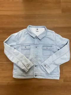 プチバトー　デニムジャケット　8ans 128cm