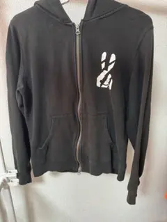 CUNE　ジップパーカー　ブラック