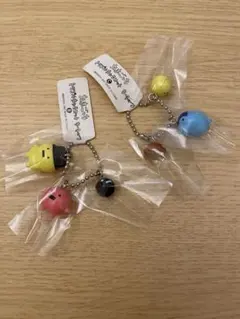 【希少品】新種発見‼︎たまごっちトリプルキャラコット キーチェーン 初代】新種発見‼︎たまごっちトリプルキャラコット キーチェーン