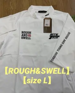 rough&swell ラフアンドスウェル スキッパーポロ サイズM ホワイト