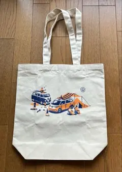 フォルクスワーゲン キャンバス　トートバッグ　ノベルティ 非売品のサムネイル