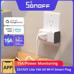【新品・未使用】SONOFF S31 Lite Wi-Fi スマートプラグ