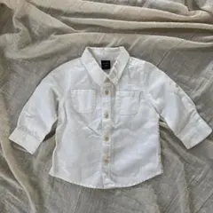 babyGAPベビーギャップ 白ワイシャツ 長袖 18〜24m