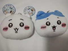 【タグ付】ちいかわ ぬいぐるみパスケースポーチ ちいかわ ハチワレ 新品未使用