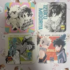 ヒロアカ ジャンプGIGA spring 付録 コースター 緑谷出久 爆豪勝己