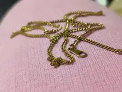 18K 金製チェーンネックレス 5.2g 45cm