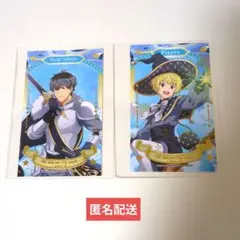SideM アニカフェ 恭二&ピエール 箔押しカード