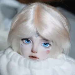 BJD海外製ドール 45cm 男の子 カスタムメイク ウィッグ付き