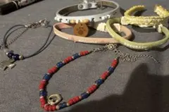 マ*リ様 犬用首輪6点セット