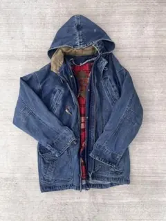 denim hoodie jacket