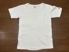 USA製 チャンピオン T1011 ポケットTシャツ 白 S ヘビーウェイトのサムネイル