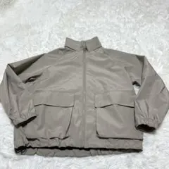【ジーユー】/GU/ジャンパー/（L）/ベージュ/羽織り/ブルゾン/メンズ