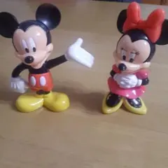 ミッキー ミニー フィギュア 2体セット