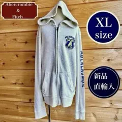 《値下げしました》アバクロ　ワッフルパーカー オートミール　XLサイズ