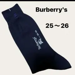 Burberry's バーバリー 靴下 25-26cm ホースロゴ　シール付き