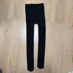 マタニティ裏起毛タイツ ブラック M-L