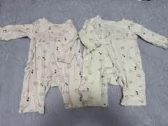 シシュノン ロンパース 2点セット