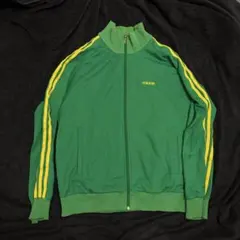 アディダス トラックジャケット グリーン