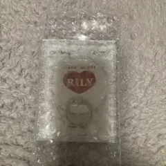 今市隆二 RILY Heart Logo iRing Mag 白スマホリング