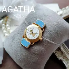 AGATHA PARIS アガタ 腕時計 テリア犬 タックピン ピン ブローチ