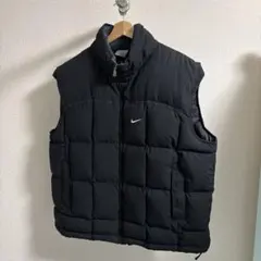 00年代　Nike ブラック ダウンベスト
