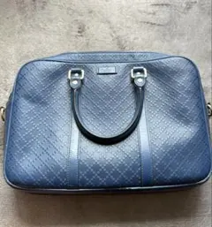 GUCCI ディアマンテ ビジネスバッグ ネイビーのサムネイル