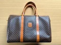 CELINE セリーヌ マカダム ボストンバッグ PVC レザー ヴィンテージのサムネイル