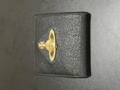 Vivienne Westwood 二つ折り財布 がま口 ブラック美品のサムネイル