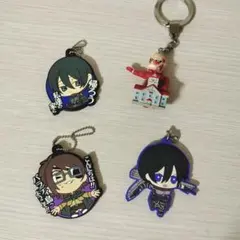 進撃の巨人 キーホルダー 4点セット