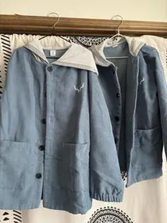 SHEIN コーデュロイジャケット 兄弟 9Y 10Y