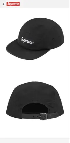 Supreme ブラック キャップ