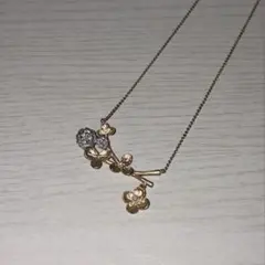【美品】お世話や Ayatorie 花モチーフ ネックレス ゴールドのサムネイル