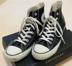 レアな赤ワッペンConverse All Star Hi レザー