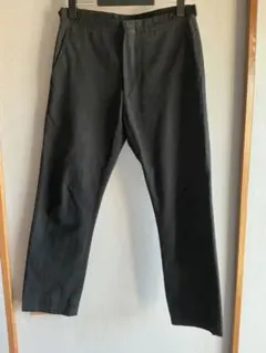 コムデギャルソンオムプリュス　ブラック スラックス シンプルデザインS