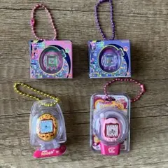 たまごっち　おかしなたまごボーロっち3 パッケージチャーム　4点セット