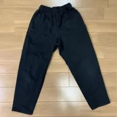 GU KIDS(男女兼用)シェフパンツ　黒　140