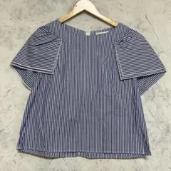 アーバンリサーチ　ストライプ　ブラウス　半袖