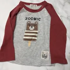 ZOOMIC アイスクリーム柄 長袖カットソー 95