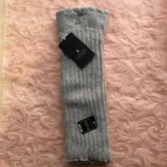新品】LANVIN COLLECTION レッグウォーマー　ライトグレー　グンゼ