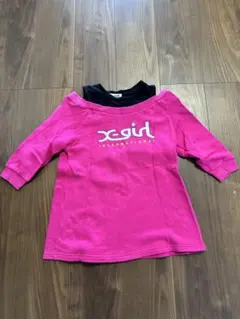 xgirl ピンク ワンピース 120