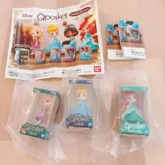 Disney Q posket ディズニー ミニチュアコレクション ガチャ