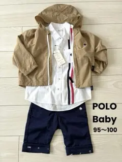 polo baby ジャケット、シャツ、ズボン 3点