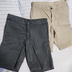 ユニクロ　ハーフパンツ　２着セット