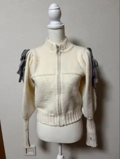 merry jenny／パフスリーブトラックジャケット