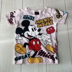 「美品 BABYDOLL × Disneyコラボ Tシャツ 100 ピンク」