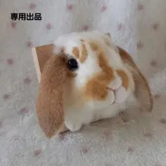 ぽっぽ様専用 うさぎフレーム ハンドメイド 羊毛フェルト うちのこ オーダー