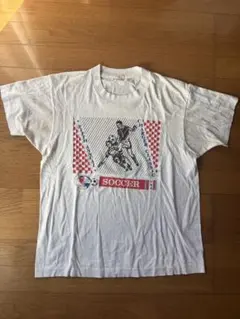 当時物☆90s USA製 サッカー アメリカ代表 ビッグプリント Tシャツ 3L 