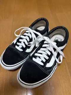 【VANS】 スニーカー oldschool ブラック 24.5cm レディース