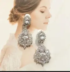 限定お値下げ中‼︎ ブライダル　ジルコニア　イヤリング
