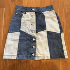 INGNI デニムパッチワークミニスカート 値下OK